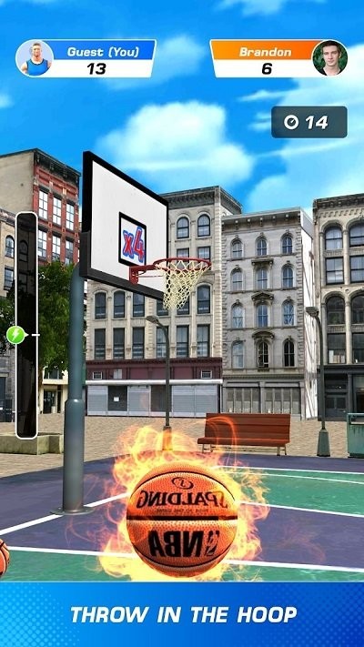 篮球冲突扣篮大赛游戏(basketballclash)