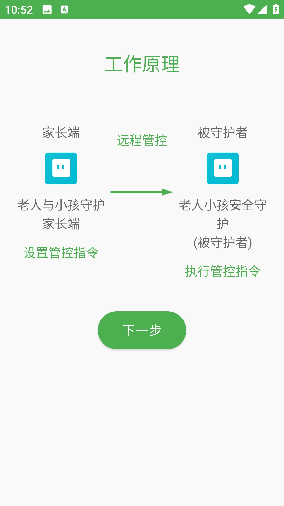 老人小孩安全守护(被守护者)