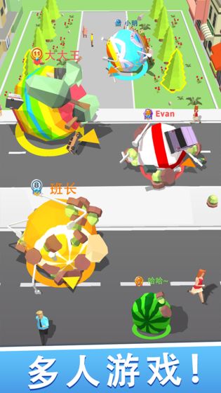 滚动大作战无限金币版 去广告版v1.2.9