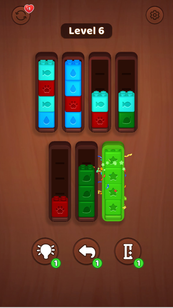 Lego Sort Color: Block Puzzle