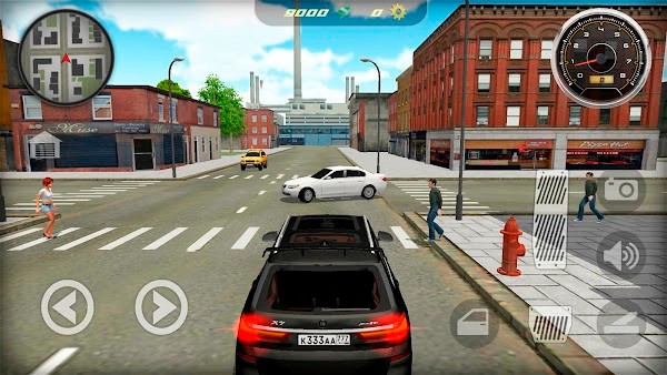 宝马x7城市真实驾驶模拟器手机版(car simulator x7 city driving)