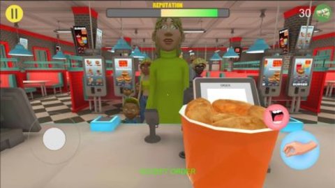 快餐收银员3D(fast food simulator)