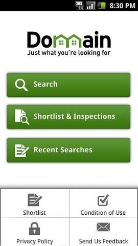 Domain澳洲租房软件