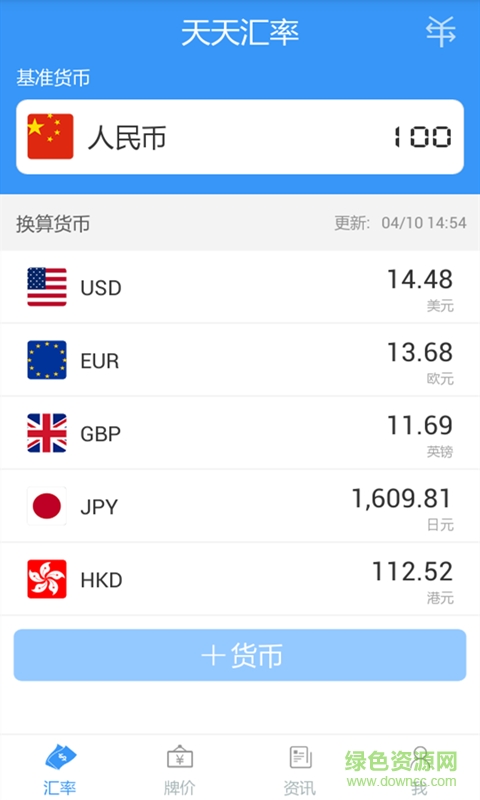 天天汇率