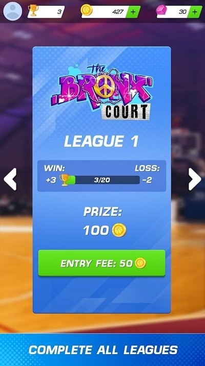 篮球冲突扣篮大赛游戏(basketballclash)