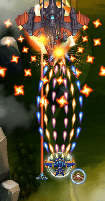 天空猛禽太空入侵者破解版无限金币钻石(Sky Raptor)