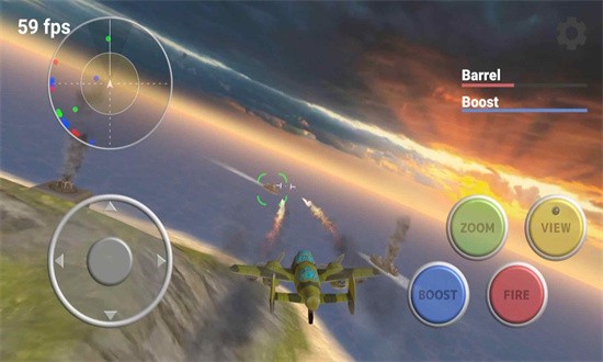 简单的空中战斗