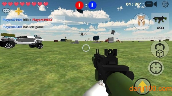 MemesWars: multiplayer sandbox