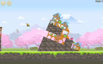 愤怒的小鸟樱花节版