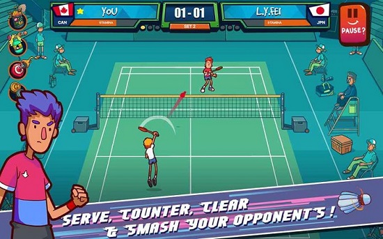 超级羽毛球手游