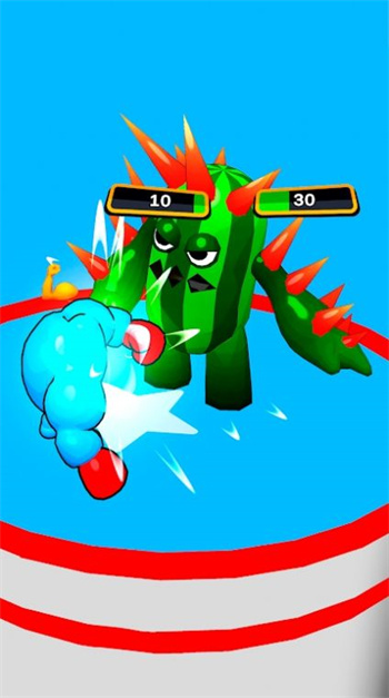 拳击竞赛跑游戏