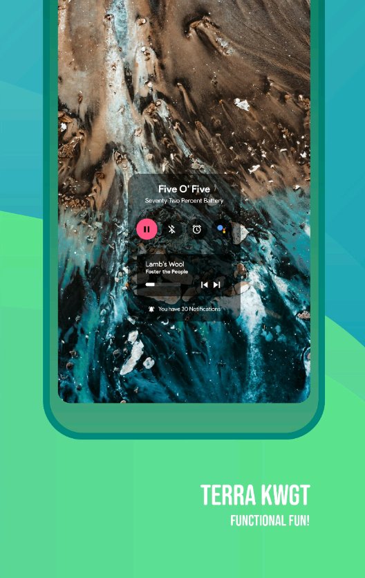 TerraKWGT小部件app