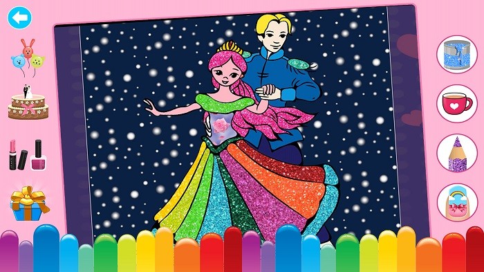 奇妙公主绘画本