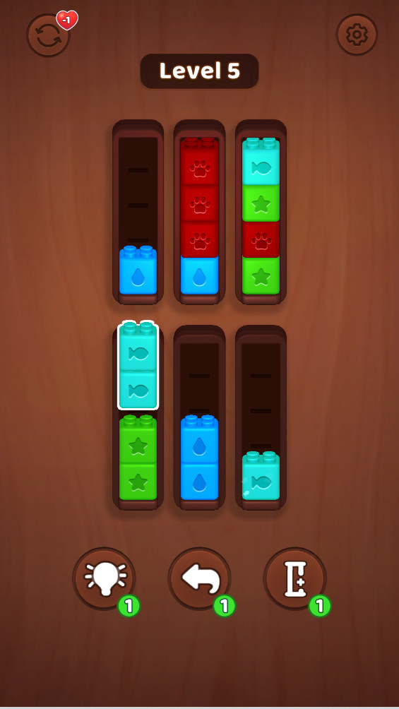 Lego Sort Color: Block Puzzle