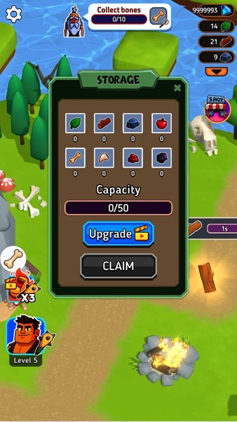 石器时代生存中文免广告 无限资源v2.1.4