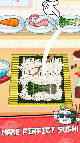 寿司制作ASMR(Sushi Mukbang ASMR)