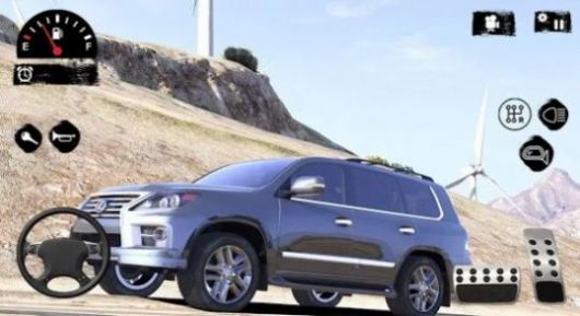雷克萨斯越野车驾驶Lexus car offroad Drive