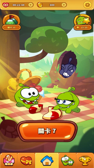 割绳子：爆炸