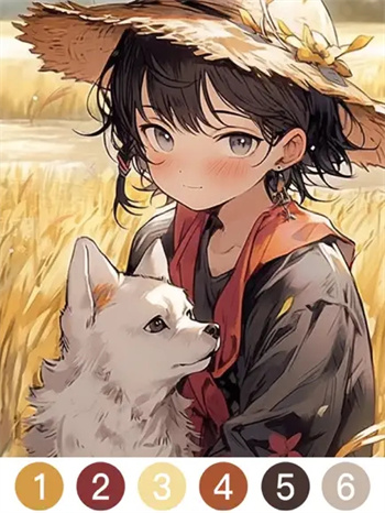 画画像素涂色—数字填色花园
