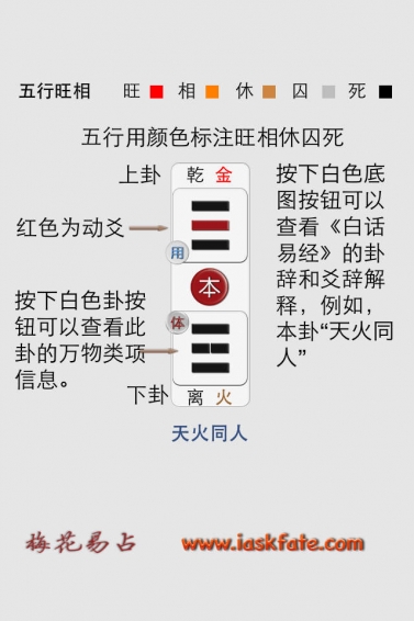 梅花易數排盤