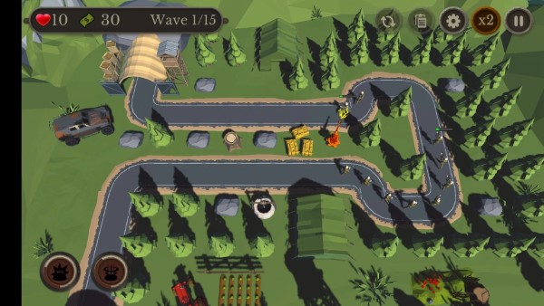 战争策略3d塔防游戏(tower defense)