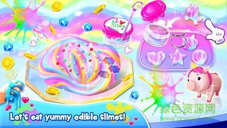 史莱姆独角兽彩泥制作游戏 史莱姆独角兽彩泥制作游戏