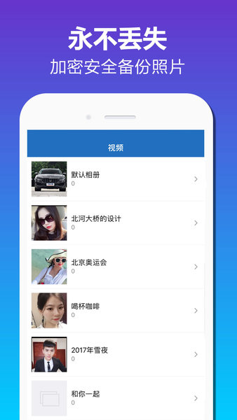 加密相册备份