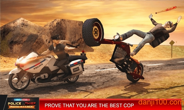 Police vs Thief: Moto Attack