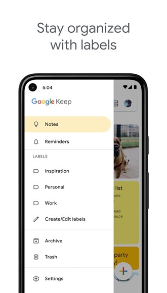 Google Keep 安卓最新版v5.25.272.00.90