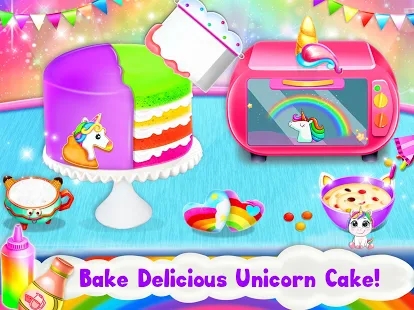 Unicorn Cake Baking(独角兽曲奇厨师)