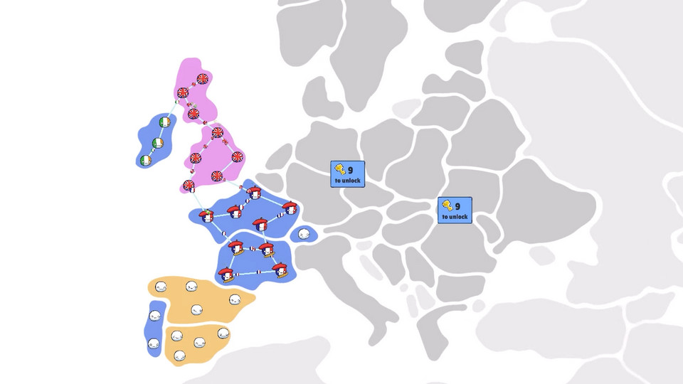 国家球：世界连接