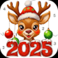 新年涂色书2025(NewYearColoringBook2025)