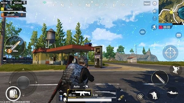 模拟真实吃鸡对决