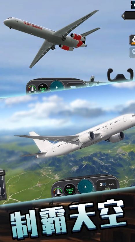 飞机真实驾驶模拟
