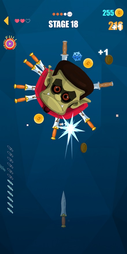 Knife Master(飞刀切木板)