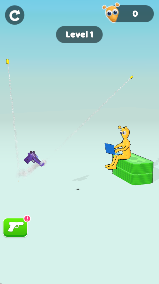 Gun Flip: Ragdoll Shooter Game