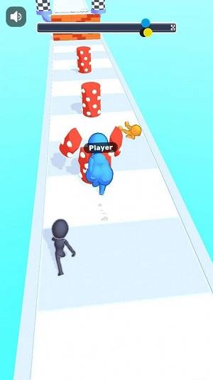 苗条胖子赛跑Slim Fat Race