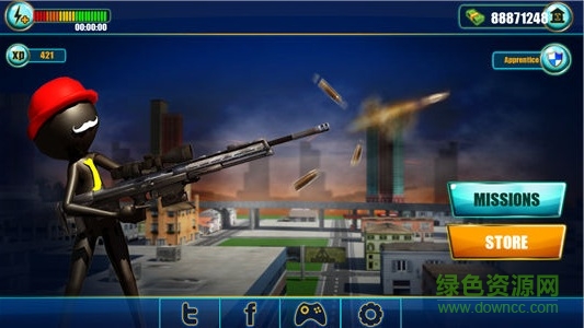 Stickman Sniper Shooting 3D