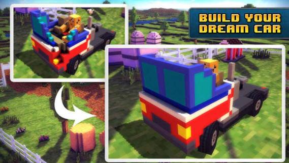 沙盒之路赛车游戏(BlockyRoads)