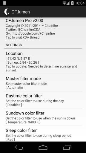 CF.lumen色温调节app
