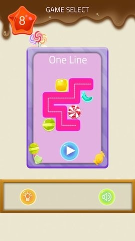 连接糖果块游戏