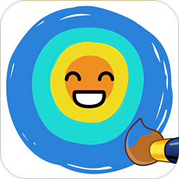 圈圈涂色画colorjoy