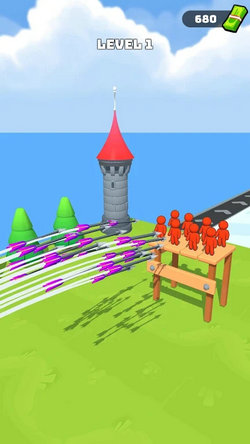 斧头投掷跑3DArcher Run 3d