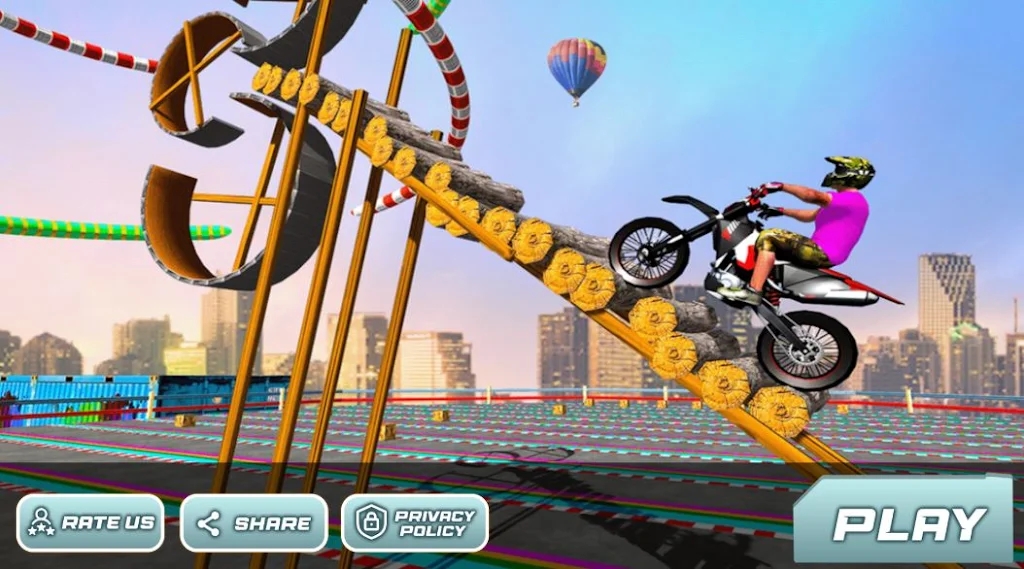极限天空摩托特技(ExtremeSkyBikeStunt)