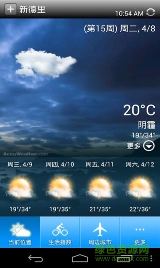 linpus weather百资天气预报app