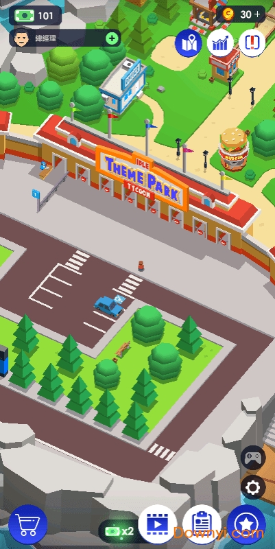 闲置主题公园大亨