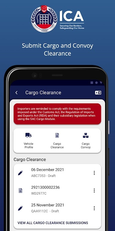 MyICA Mobile新加坡入境申报 官方最新版v1.3.0