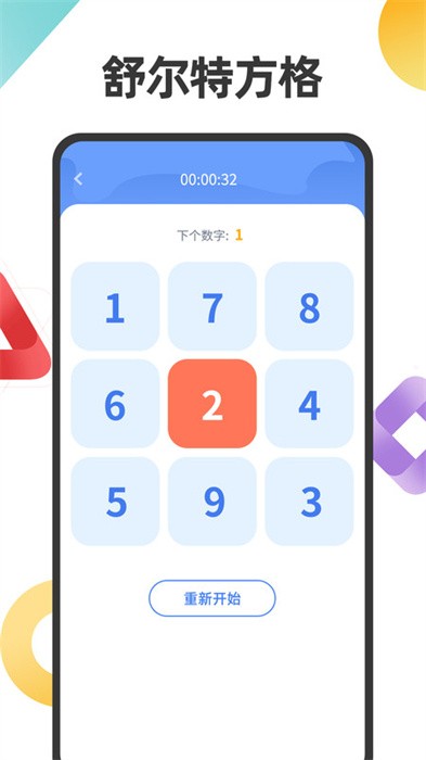 舒尔特注意力