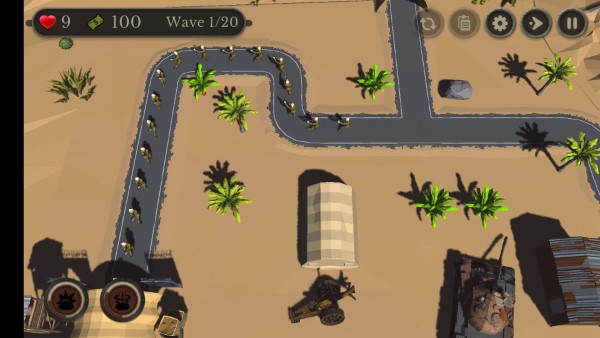 战争策略3d塔防游戏(tower defense)