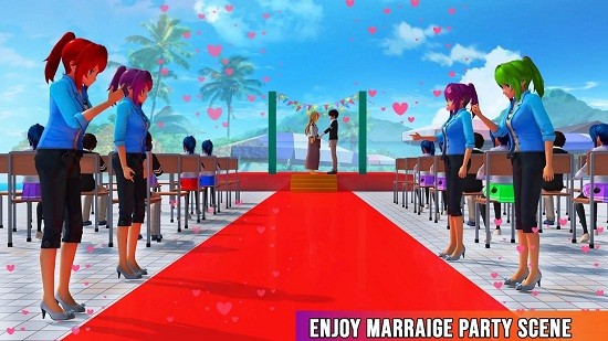 Anime High School Life Simulator: Anime Girl Games